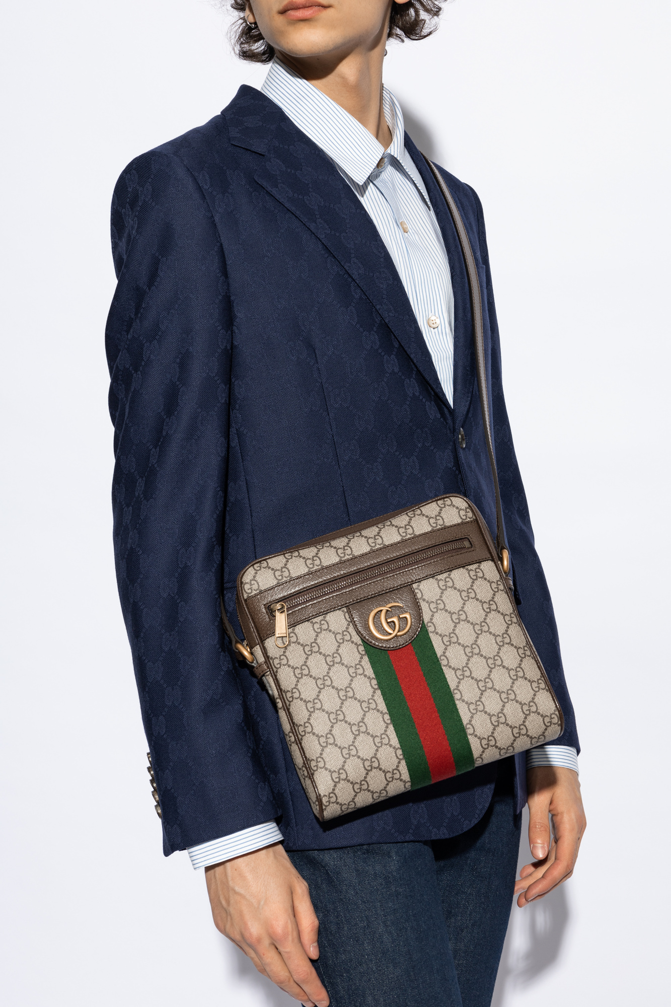 Gucci 'gucci horsebit detail cardigan